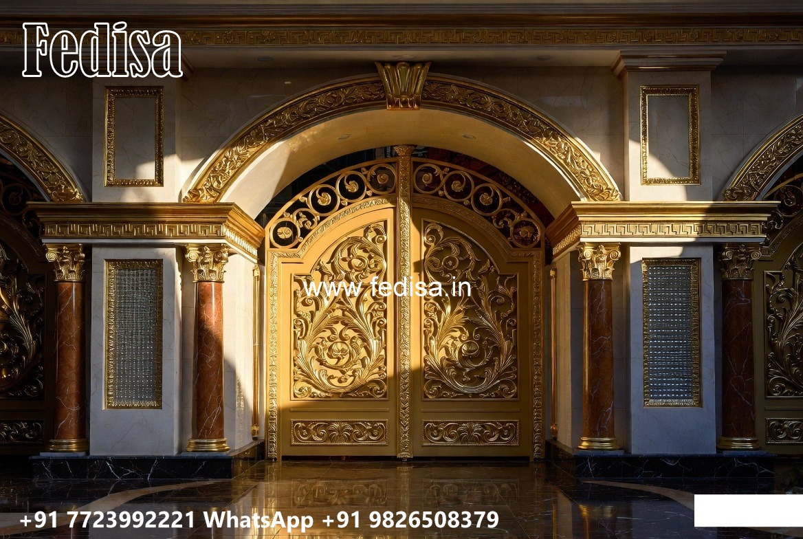 127 Fold Gate Design, Factory Entrance Gate Design Residential Gate-wpc Wood Gate