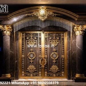 House Gate Design 2144, Steel Gate Frame Design Residential Gate-wpc Wood Gate