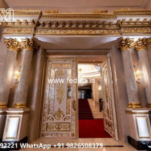 Iron Pipe Gate Design, Angular Gate Design Residential Gate-wpc Wood Gate