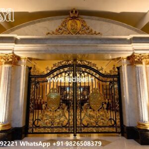 Round Gate Design, Design Ka Gate Residential Gate-wpc Wood Gate