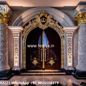 House Gate Design 2146, Modern Gate Design Steel Residential Gate-wpc Wood Gate