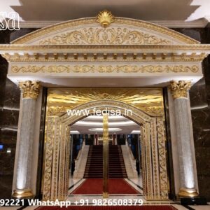 House Gate Design 2150, Modern House Main Gate Design Residential Gate-wpc Wood Gate
