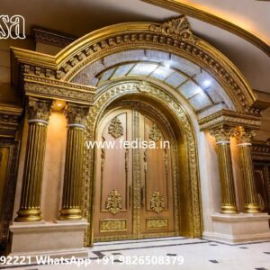 Front Gate Grill Design, Gate Design Angle Bar Residential Gate-wpc Wood Gate