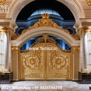 Angle Bar Gate Design, Simple Wall Compound Gate Design Residential Gate-wpc Wood Gate