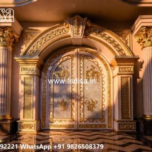 House Gate Design 2154, Ornamental Gate Design Residential Gate-wpc Wood Gate
