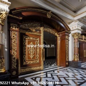 Round Gate Design, Modern Fence Door Residential Gate-wpc Wood Gate