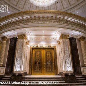 Latest Main Gate Design, Plate Gate Design Residential Gate-wpc Wood Gate