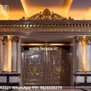 Small Gate Design For Home, L Shape Gate Design Residential Gate-wpc Wood Gate