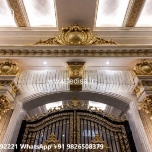 Front Gate Grill Design, Gate Design In Iron Pipe Residential Gate-wpc Wood Gate