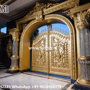 Angle Bar Gate Design, Boundary Gate Pipe Design Residential Gate-wpc Wood Gate