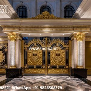 Gi Pipe Gate Design, Gate Ka Design Residential Gate-wpc Wood Gate