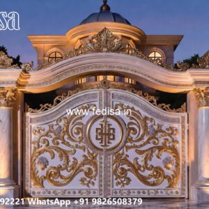 Gate Design Iron Pipe, Gate Ke Design Residential Gate-wpc Wood Gate