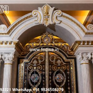 Modern Sliding Gate Design, Gate Design 2026 Residential Gate-wpc Wood Gate