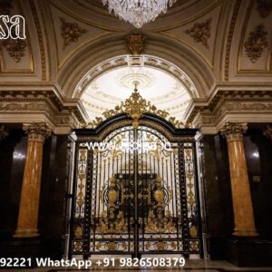 Grill Gate Ka Design, New Gate Design Residential Gate-wpc Wood Gate