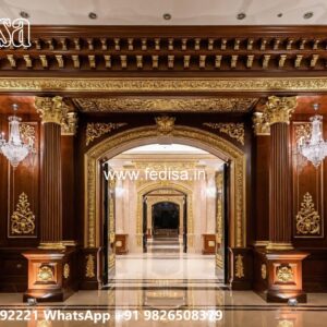 Main Gate Design Latest, Entry Gate Design Residential Gate-wpc Wood Gate