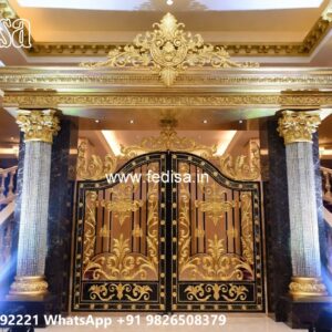 Modern Sliding Gate Design, Modern Gate Designs For Homes Residential Gate-wpc Wood Gate