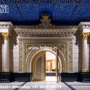 Grill Gate Ka Design, Building Gate Design Residential Gate-wpc Wood Gate