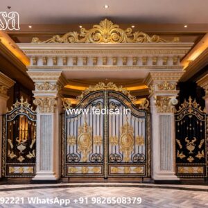 Modern Sliding Gate Design, Auto Gate Design Residential Gate-wpc Wood Gate