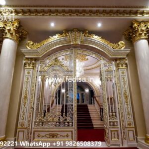 Gate Design Iron Pipe, Grill Gate Price Residential Gate-wpc Wood Gate