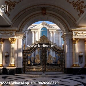 Modern Sliding Gate Design, Square Tube Gate Design Residential Gate-wpc Wood Gate