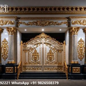 Modern Sliding Gate Design, Gate Post Design Residential Gate-wpc Wood Gate