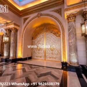 Main Gate Design Latest, Best Gate Design For Home Residential Gate-wpc Wood Gate