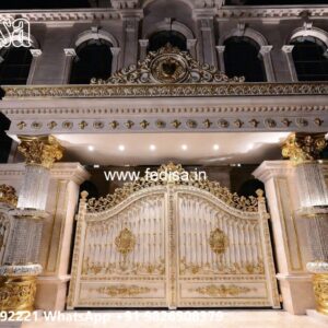 Gi Pipe Gate Design, Farm House Gate Design Residential Gate-wpc Wood Gate