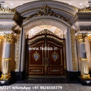 Gi Pipe Gate Design, Foldable Gate Design Residential Gate-wpc Wood Gate