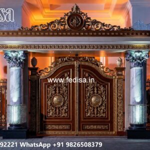 Gate Design Iron Pipe, Simple Sliding Gate Designs For Homes Residential Gate-wpc Wood Gate