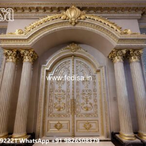 Main Gate Design Latest, 4 Fold Gate Design Residential Gate-wpc Wood Gate