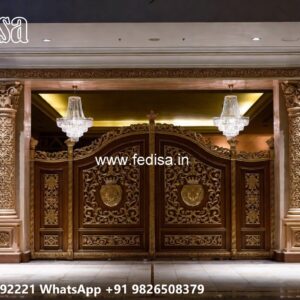 Gi Pipe Gate Design, Round Gate Design Residential Gate-wpc Wood Gate