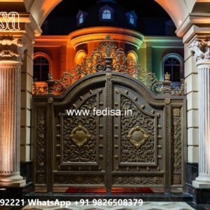 Farm Gate Design, Front Gate Grill Design Residential Gate-wpc Wood Gate