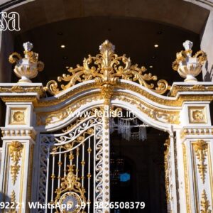 Fabrication Gate Design, Fabrication Gate Design Residential Gate-wpc Wood Gate