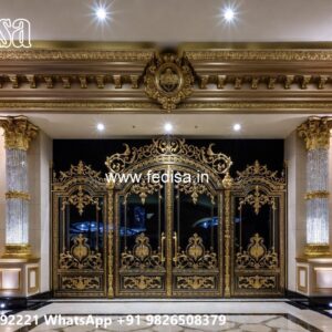 Black Gate Design, Square Bar Gate Design Residential Gate-wpc Wood Gate