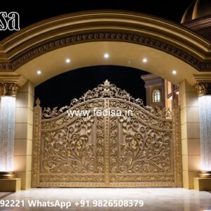 Farm Gate Design, Royal Gate Design Residential Gate-wpc Wood Gate