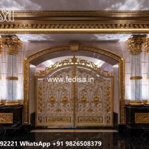 Grill Gate Ka Design, Cast Iron Gate Design Residential Gate-wpc Wood Gate