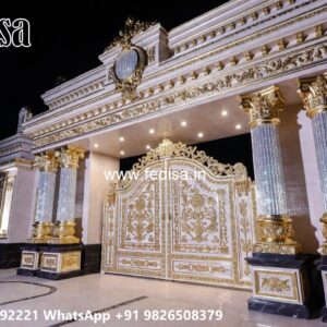 Porch Gate Design, Steel Ke Gate Ki Design Residential Gate-wpc Wood Gate