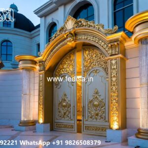 Porch Gate Design, Laser Cutting Design Gate Residential Gate-wpc Wood Gate