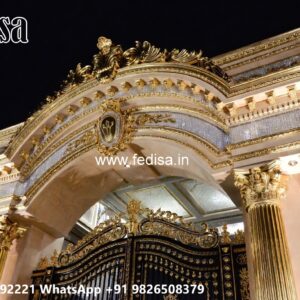 Fabrication Gate Design, Sliding Gate Design Latest Residential Gate-wpc Wood Gate