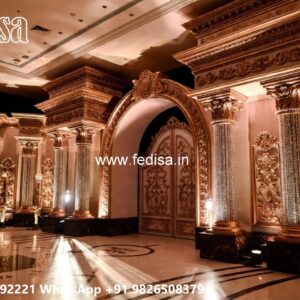 Gi Pipe Gate Design, Gate Design For Home Entrance Residential Gate-wpc Wood Gate