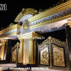Modern Sliding Gate Design, Outer Gate Design Residential Gate-wpc Wood Gate