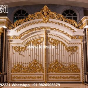Modern Sliding Gate Design, Entrance Gate Designs For Residential Complex Residential Gate-wpc Wood Gate