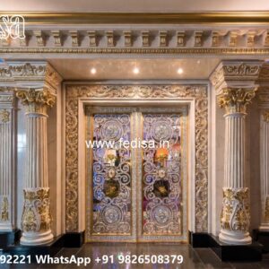 Main Gate Design Latest, Fundermax Gate Design Residential Gate-wpc Wood Gate