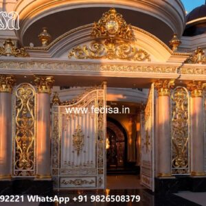 Modern Sliding Gate Design, Modern Grill Gate Design Residential Gate-wpc Wood Gate