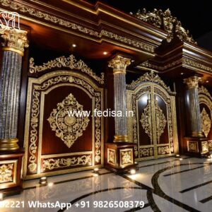 Gate Design Iron Pipe, Modern Steel Gate Residential Gate-wpc Wood Gate