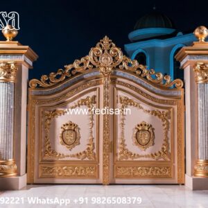 Black Gate Design, Pipe Design Gate Residential Gate-wpc Wood Gate