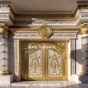 Main Gate Design Latest, House Entry Gate Design Residential Gate-wpc Wood Gate