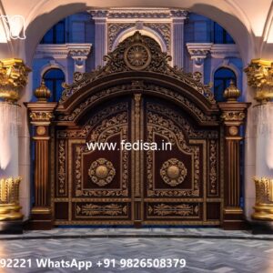 Main Gate Design Latest, Slide Gate Design For House Residential Gate-wpc Wood Gate