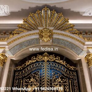 Gate Design Iron Pipe, Compound Gate Simple Design Residential Gate-wpc Wood Gate