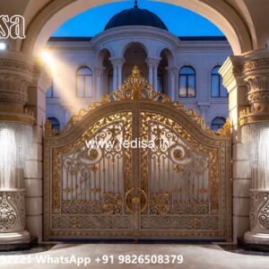 Modern Sliding Gate Design, Mesh Gate Design Residential Gate-wpc Wood Gate